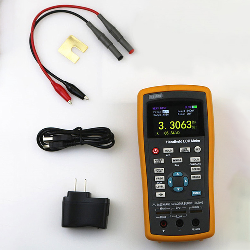 ET1080 Handheld New Compact  LCR Meter 5