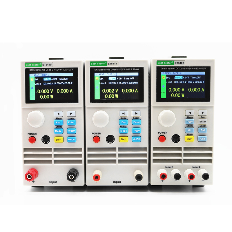 ET54  Programmable Single, Double DC Electronic Load 3